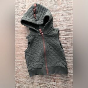 Quilted Dinosaur Vest